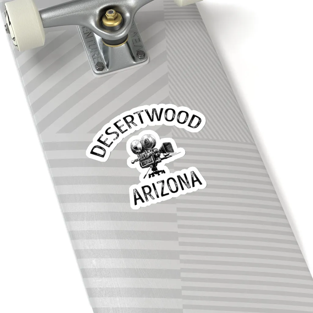 DESERTWOOD Movie Camera sticker