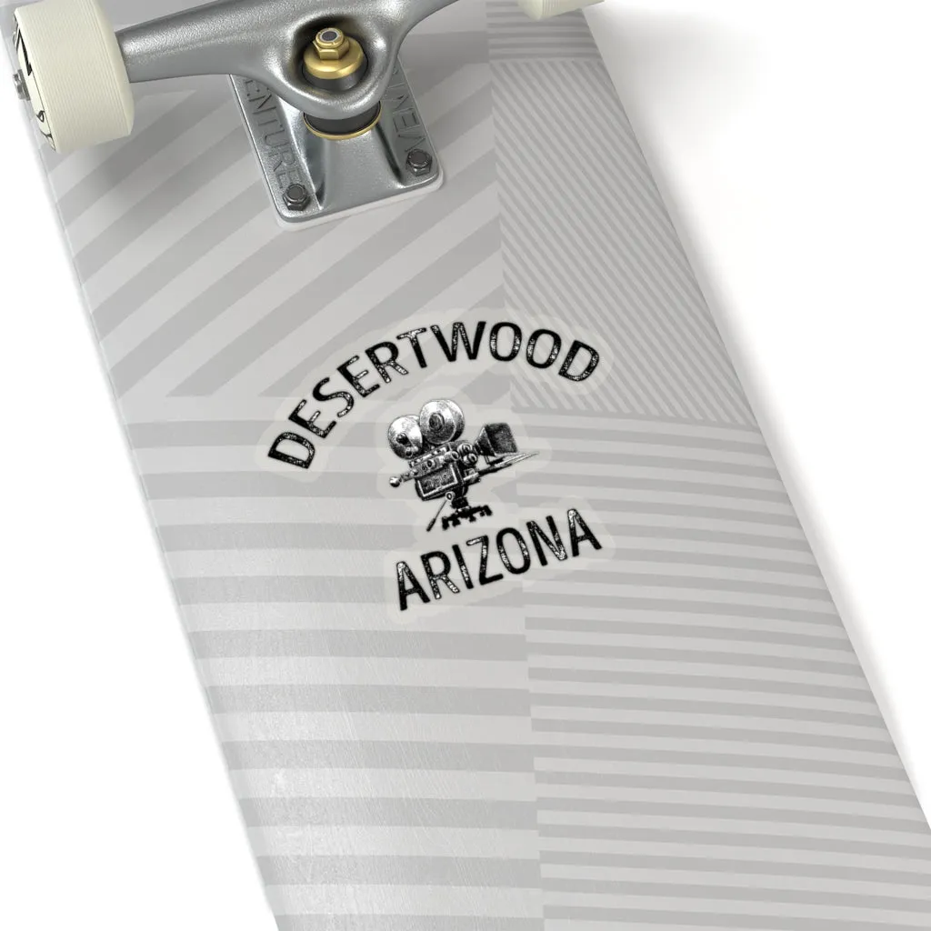 DESERTWOOD Movie Camera sticker
