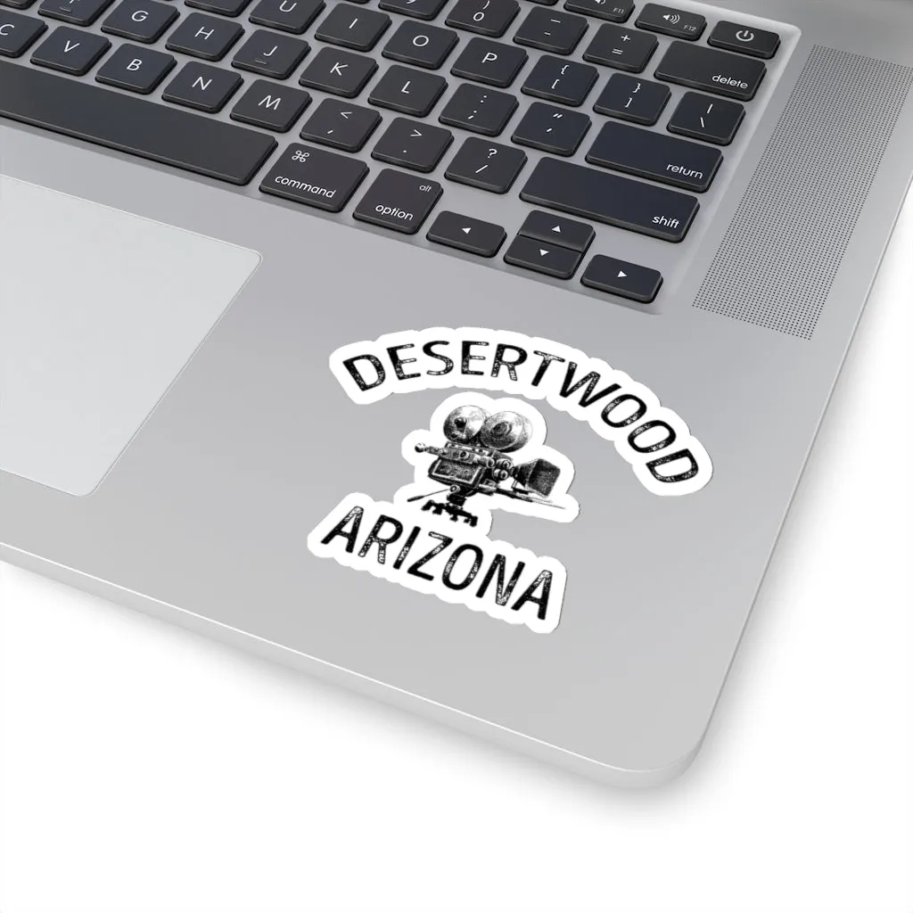 DESERTWOOD Movie Camera sticker