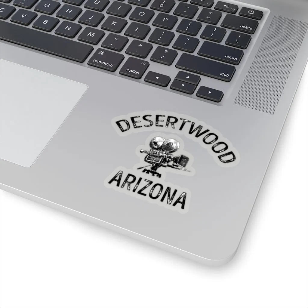 DESERTWOOD Movie Camera sticker
