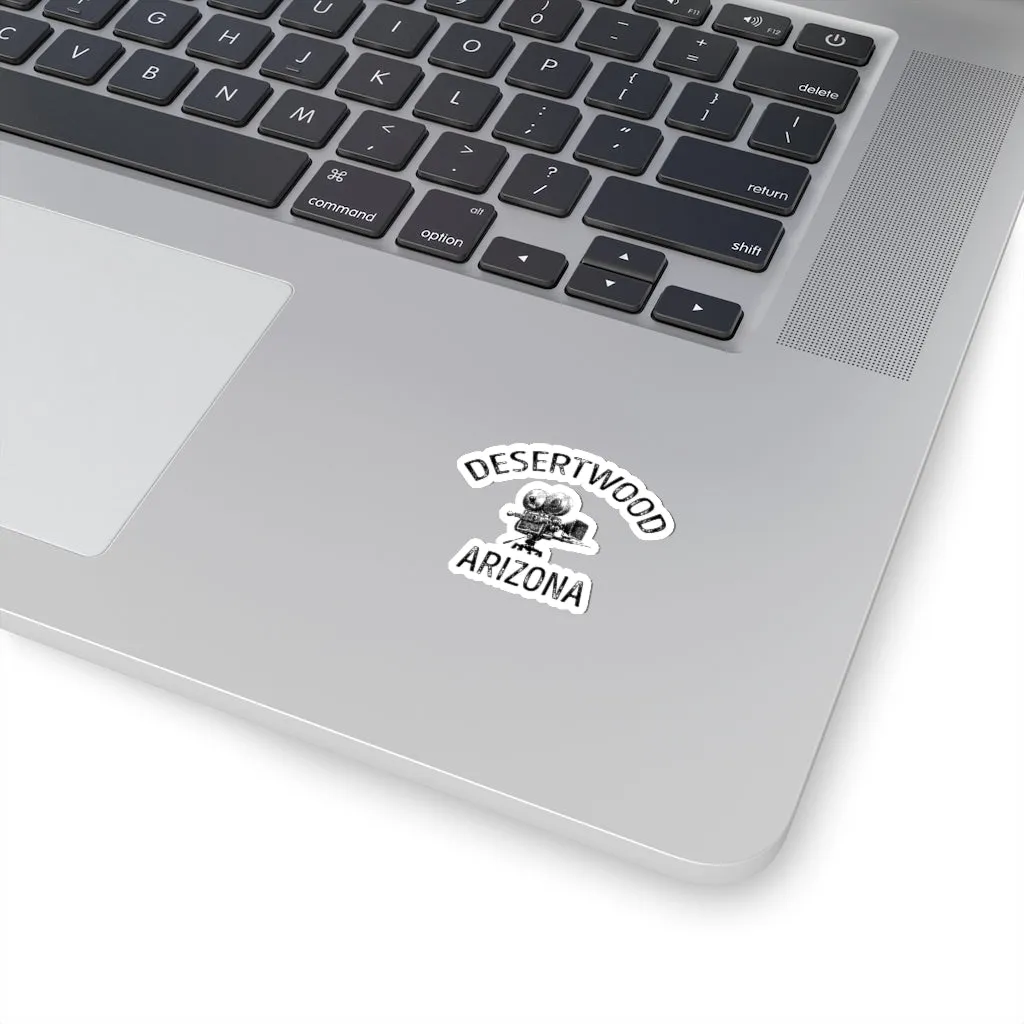 DESERTWOOD Movie Camera sticker