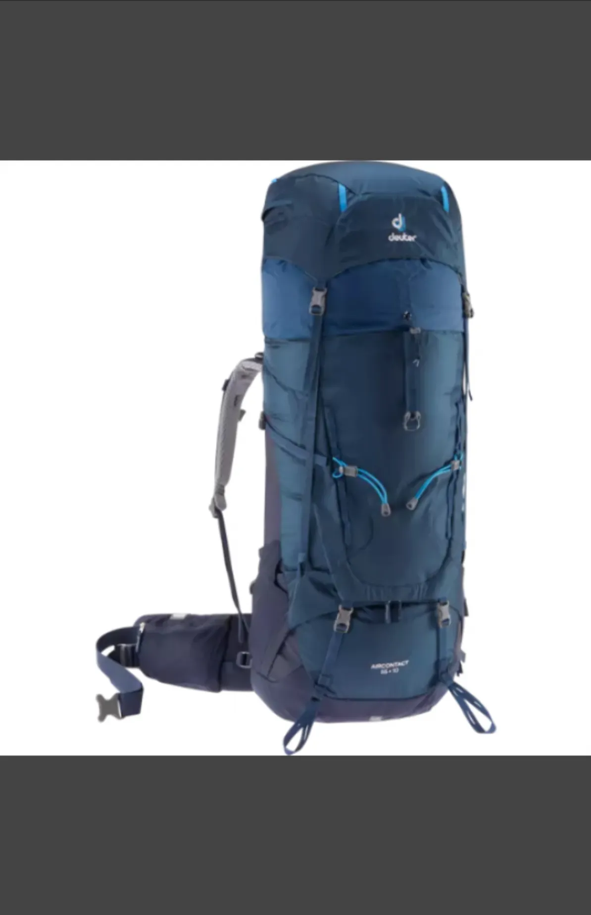 Deuter - Aircontact 55 10L Pack Clay / Teal