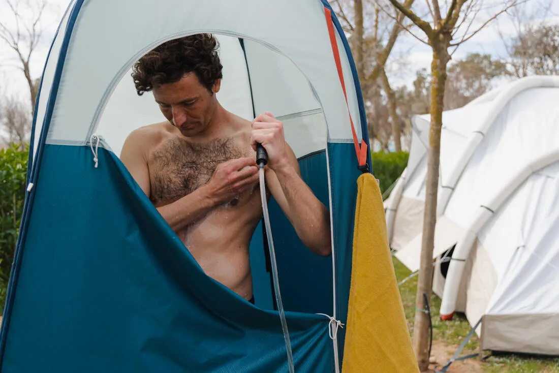 DOUCHE PRESSION SOLAIRE POUR LE CAMPING - 10 LITRES
