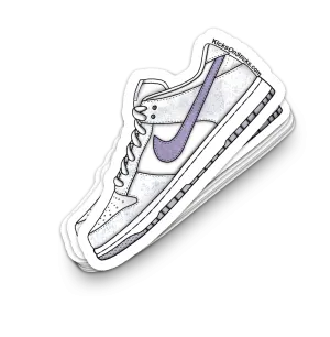 Dunk Low "Purple Pulse" Sneaker Sticker
