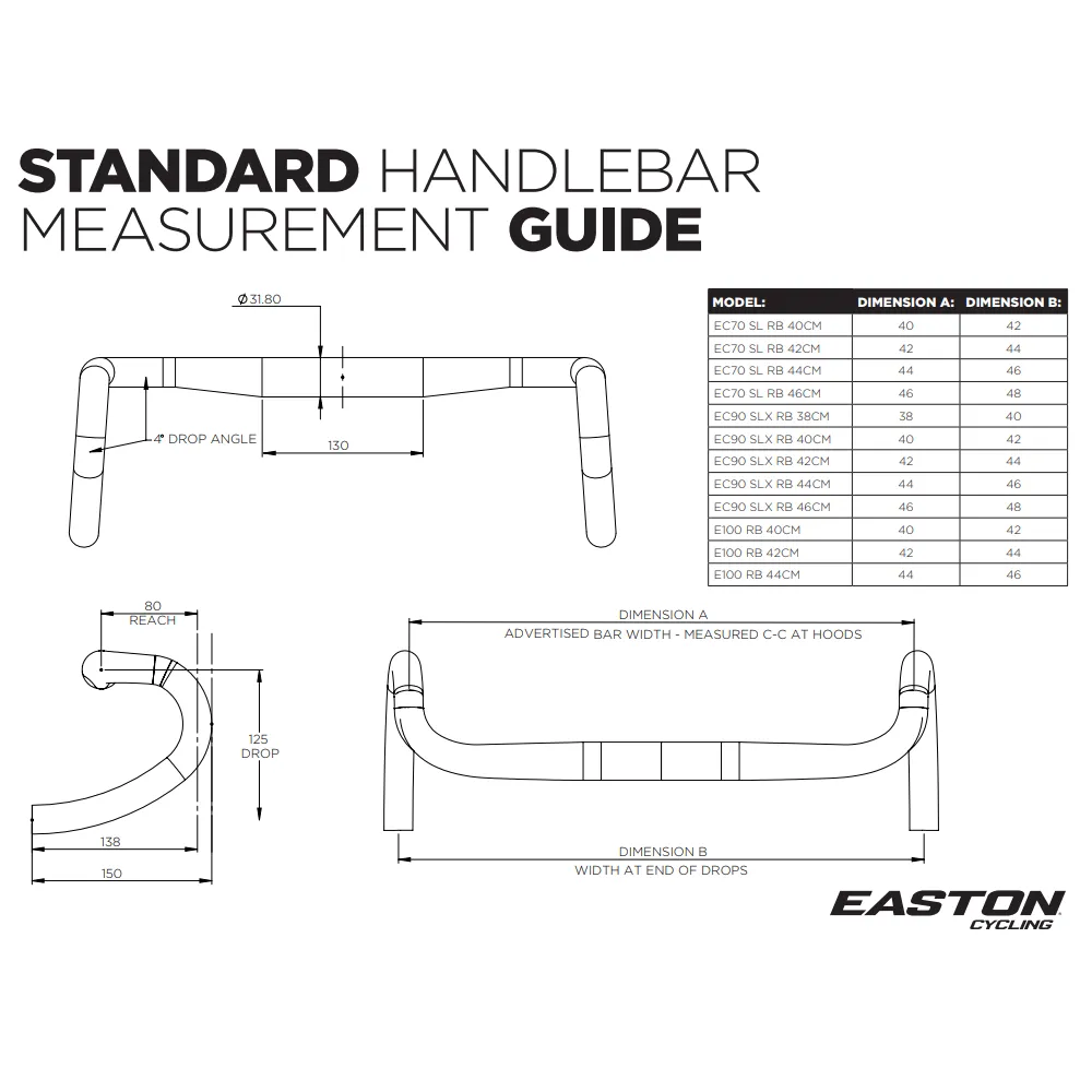 Easton EA70 Road Handlebar