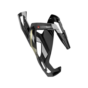 Elite Bottle Cage Custom Race Plus - Black/Glossy Gold