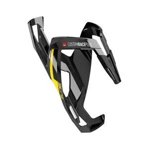 Elite Bottle Cage Custom Race Plus - Black/Glossy Yellow