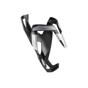Elite Bottle Cage Custom Race Plus - Black/Matte White