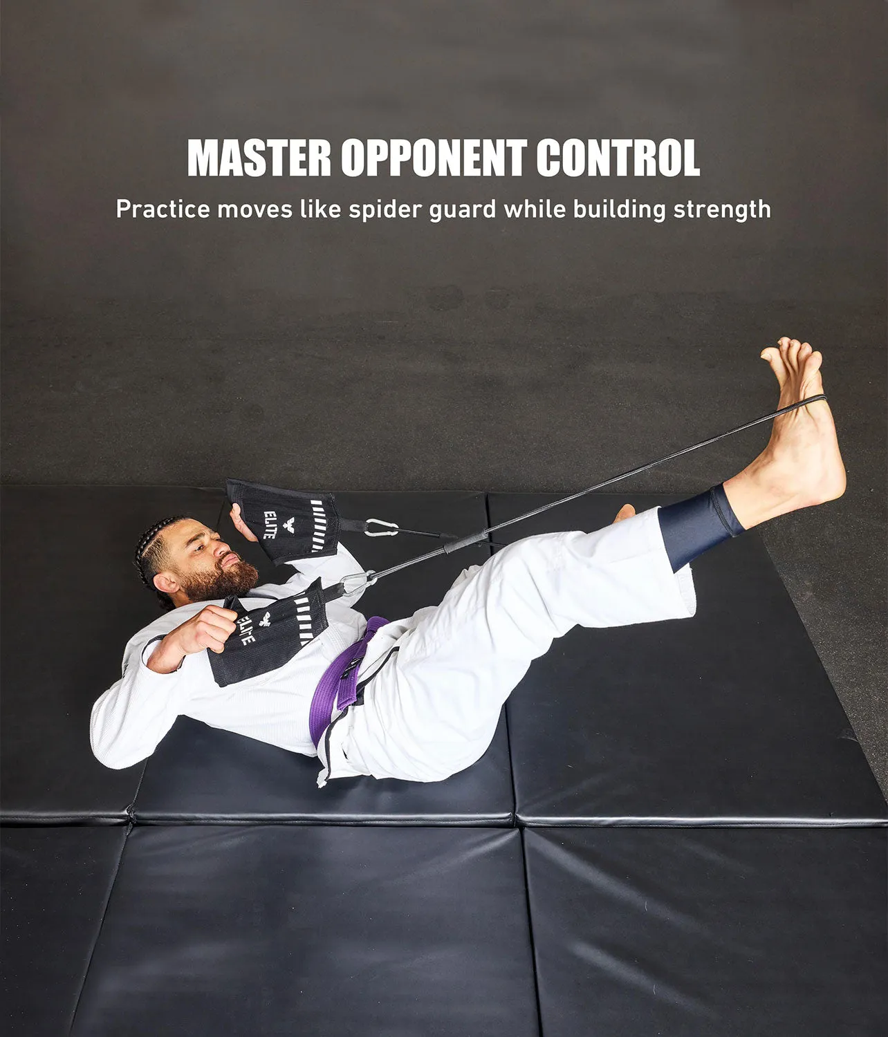 Elite Sports Essential Brazilian Jiu Jitsu BJJ Grip Trainer
