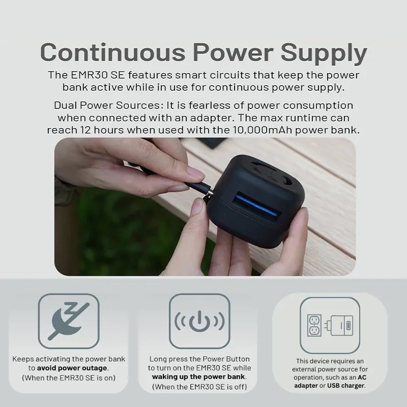 EMR30 SE Portable Electronic Multipurpose Repeller Mosquito Outdoor Indoor Protection Repellent