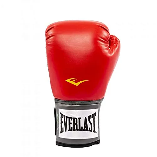 Everlast 1200007 Pro Style Training Gloves, 12oz (Red)