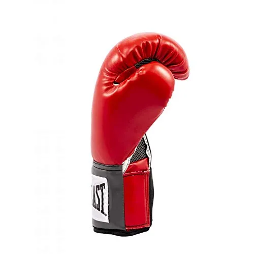 Everlast 1200007 Pro Style Training Gloves, 12oz (Red)