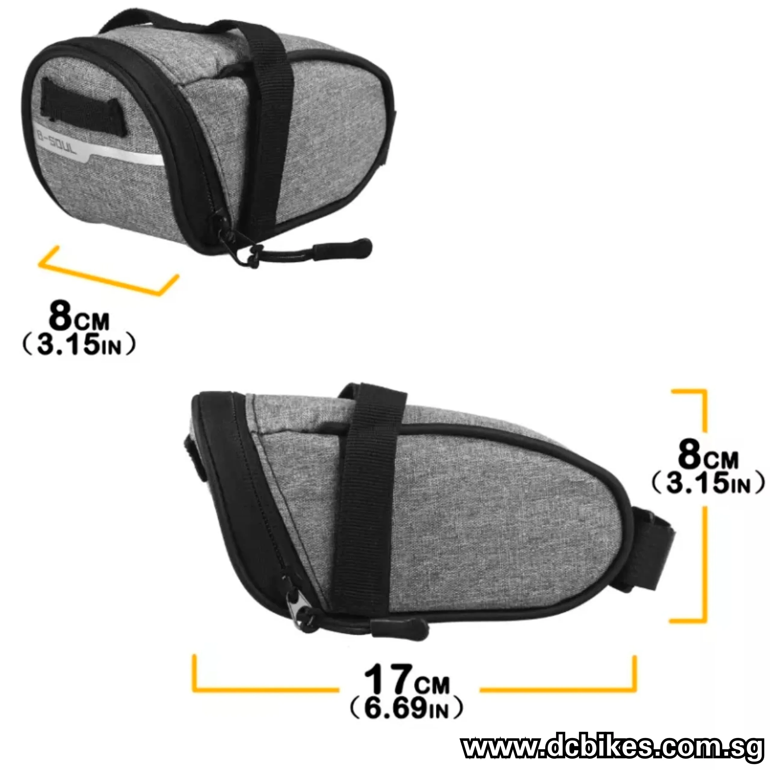 Extra Storage Saddle Rear Seat Tail Pouch Bag