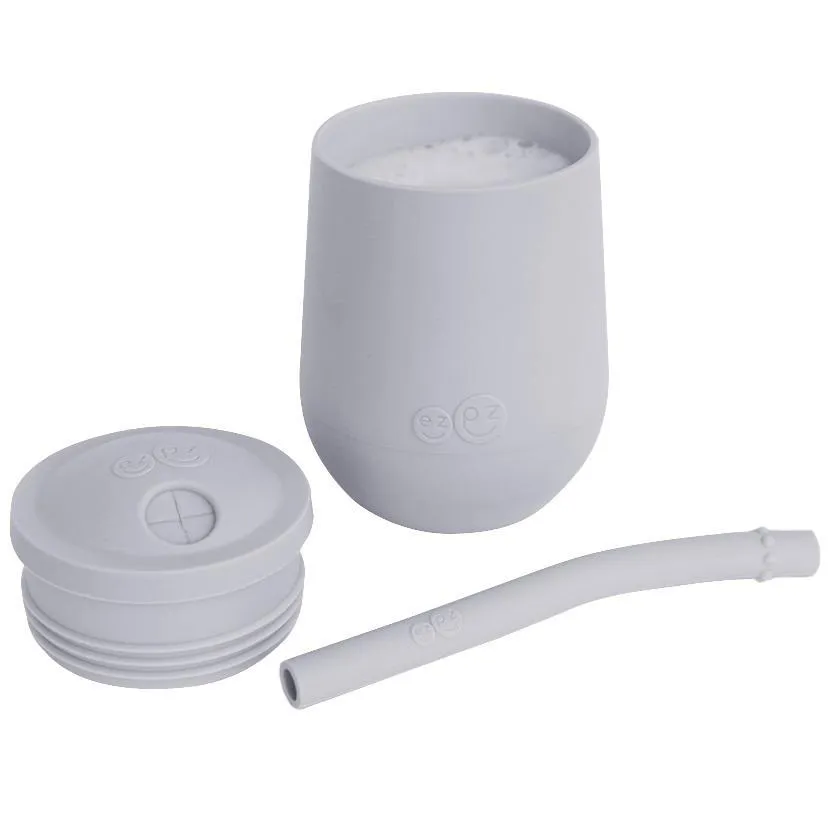 EzPz Mini Cup   Straw Training System (Pewter)
