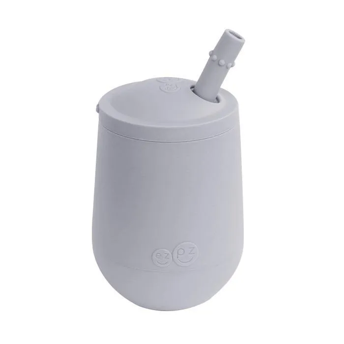 EzPz Mini Cup   Straw Training System (Pewter)