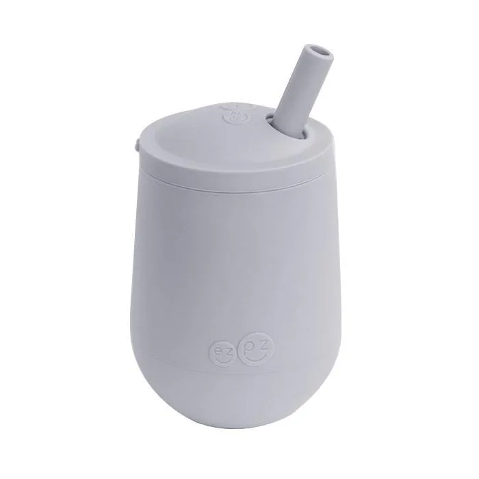 EzPz Mini Cup   Straw Training System (Pewter)