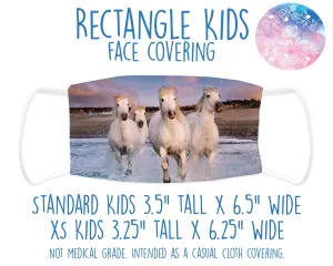 Face Covering Horse Running