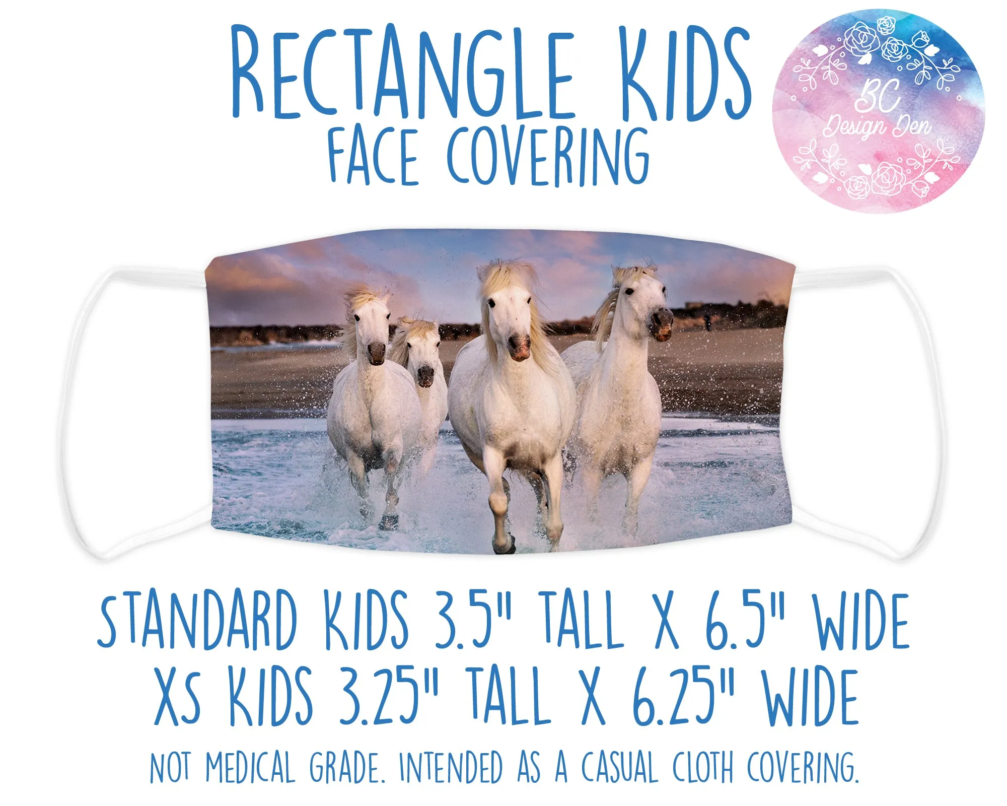 Face Covering Horse Running