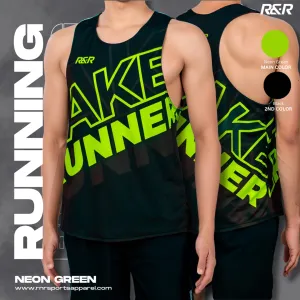 Fake Runner Singlet Neon Colors