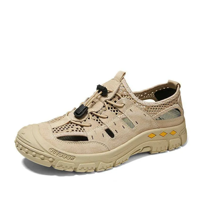 Fanyil Men's Casual Breathable Mesh Sandals