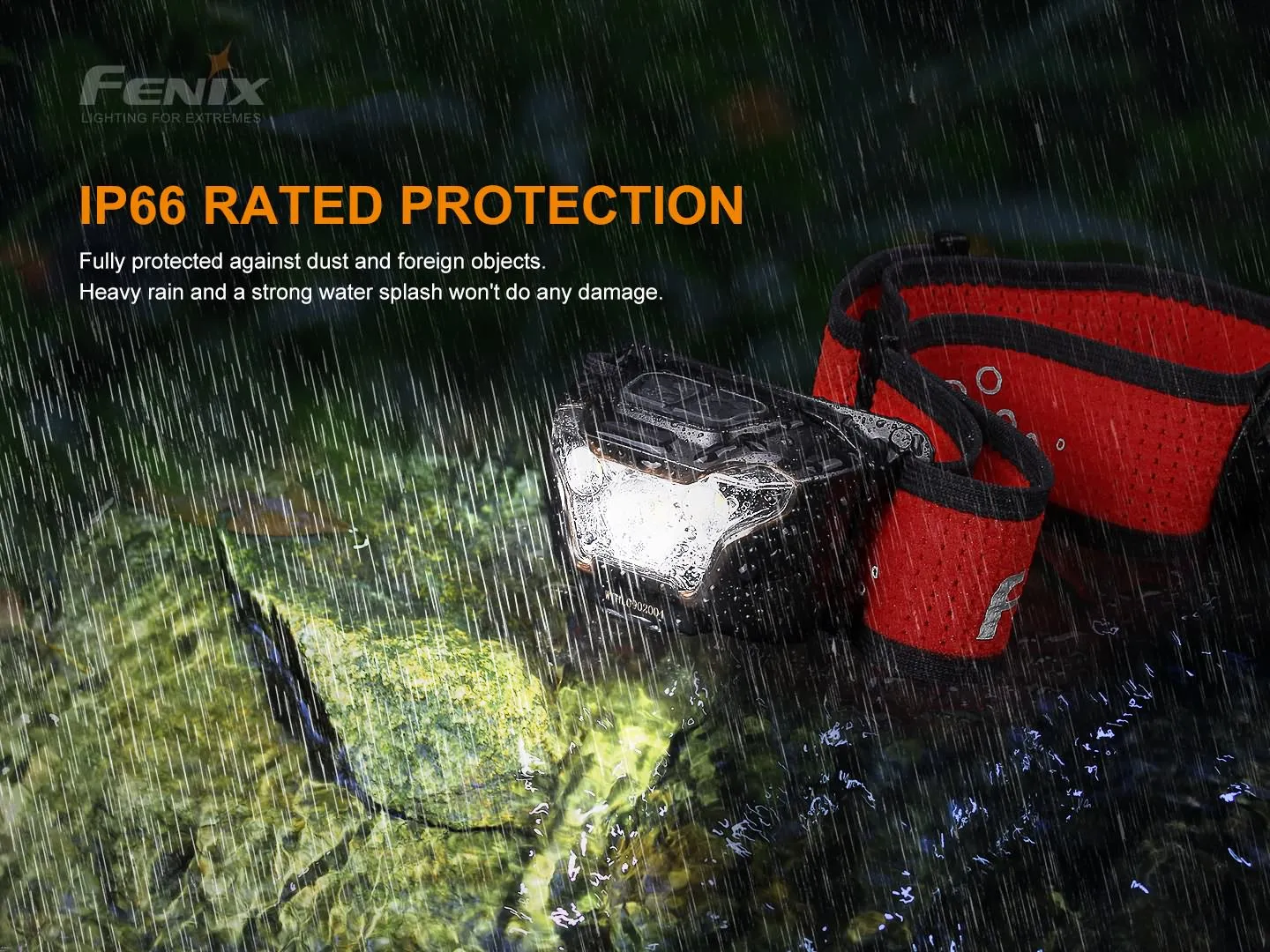 FENIX HL18R-T Lightweight Headlamp w/ Carry Case - 500 lumens
