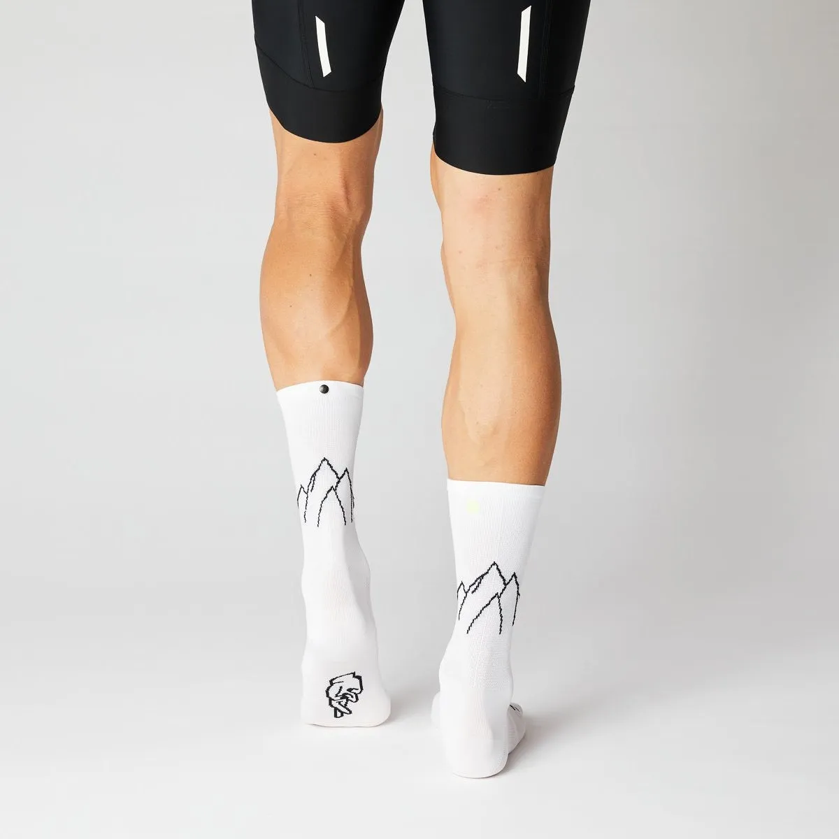 Fingerscrossed #11_04 Mountain Socks (White/Neon)