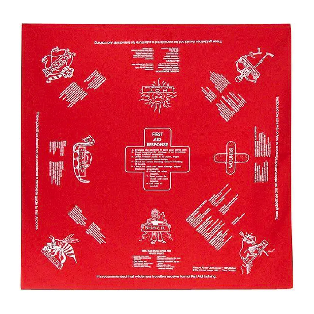 First Aid Bandana