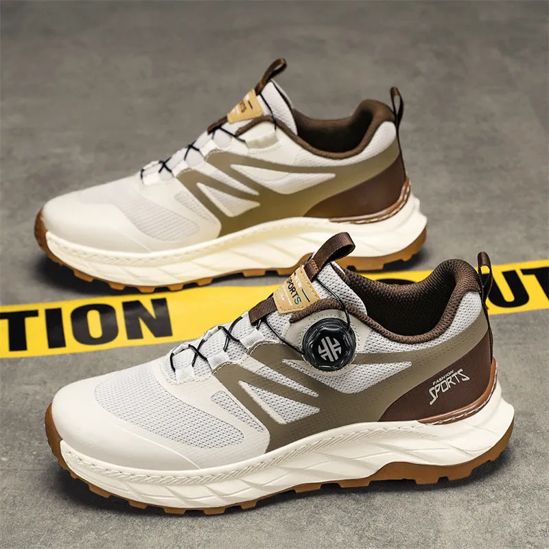 Flying Woven Breathable Mesh Surface Sneaker Men
