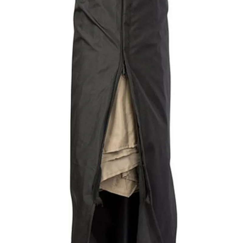Foldable Outdoor Umbrella Cover - Uv Protection 210D Oxford Cloth 57X48X25Cm Black