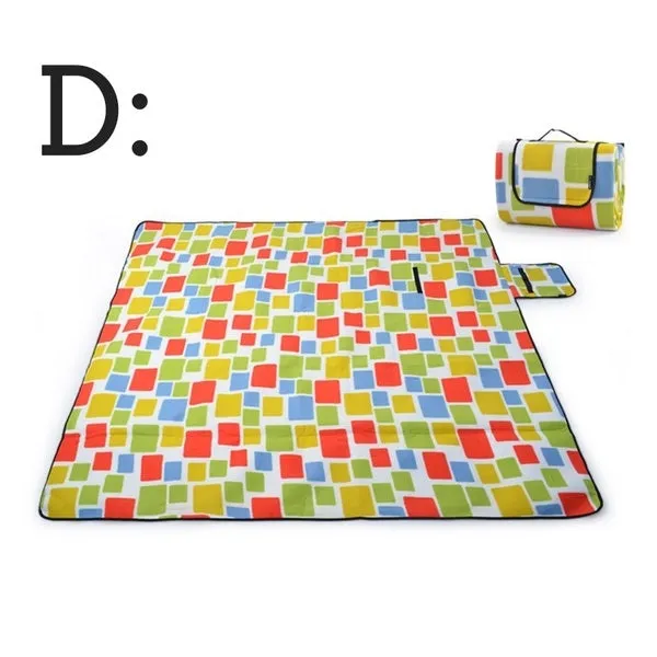 Foldable Portable Joyful Leisure Waterproof Outdoor Picnic Mat Pad Beach Camping Mat