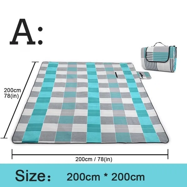 Foldable Portable Joyful Leisure Waterproof Outdoor Picnic Mat Pad Beach Camping Mat
