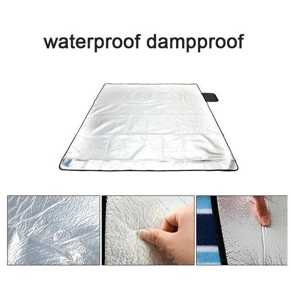 Foldable Portable Joyful Leisure Waterproof Outdoor Picnic Mat Pad Beach Camping Mat