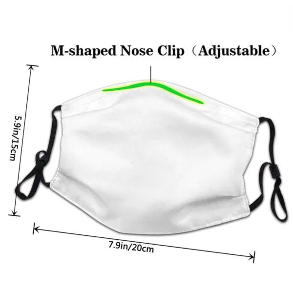 Football Face Mask Bengals 3 Packs Washable Reusable Total With 6 Filters Breathable Sports Women Men Face Cover