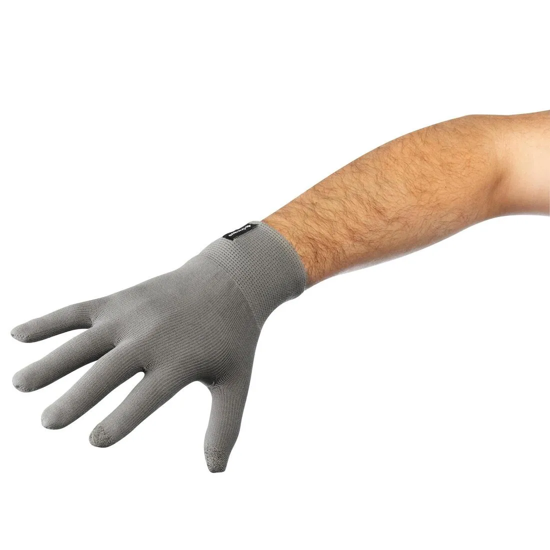 Forclaz Touch Adult Tactile Hiking Liner Gloves - Blue