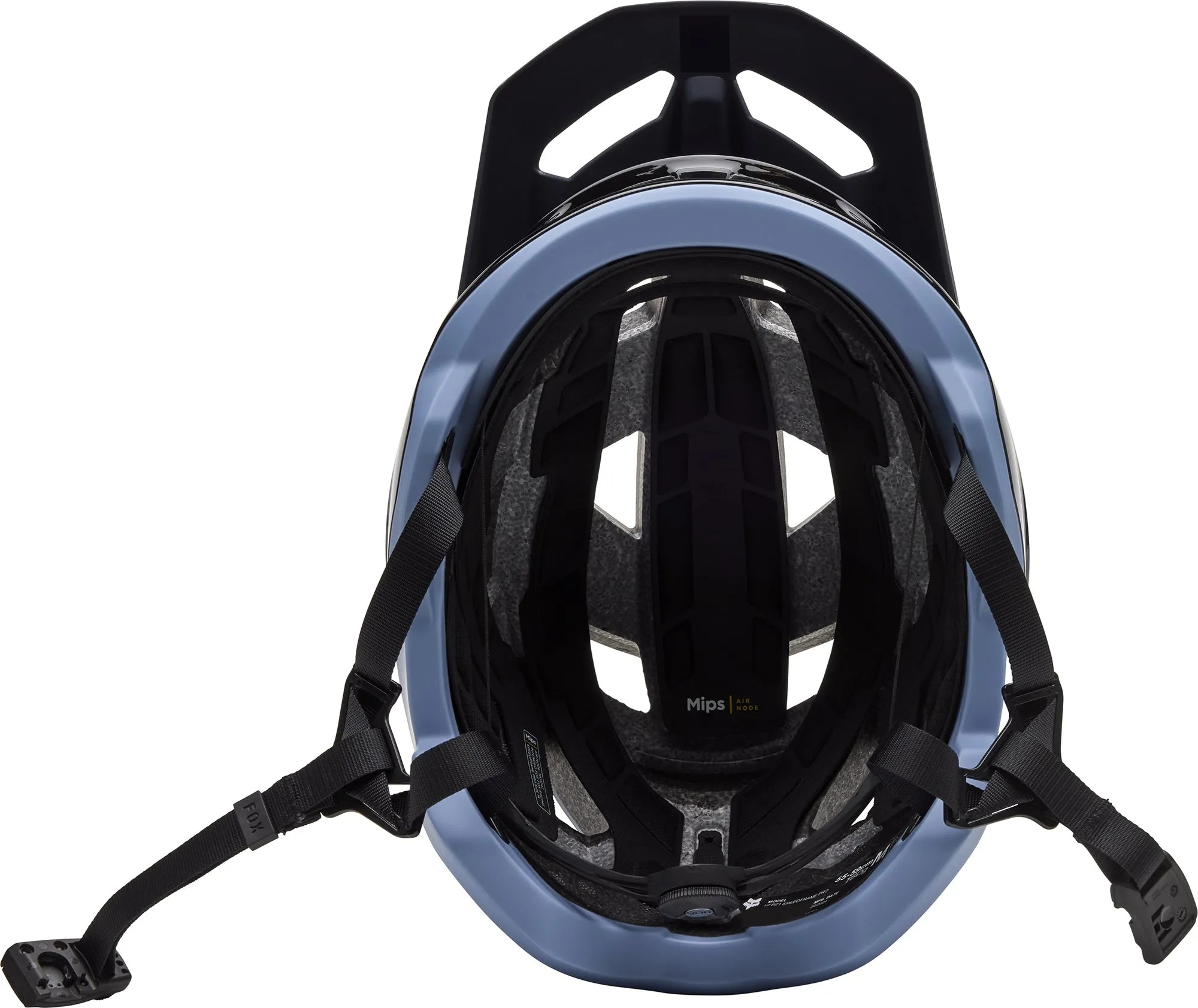 Fox Speedframe Pro Backfade MTB Cycling Helmet - Blue