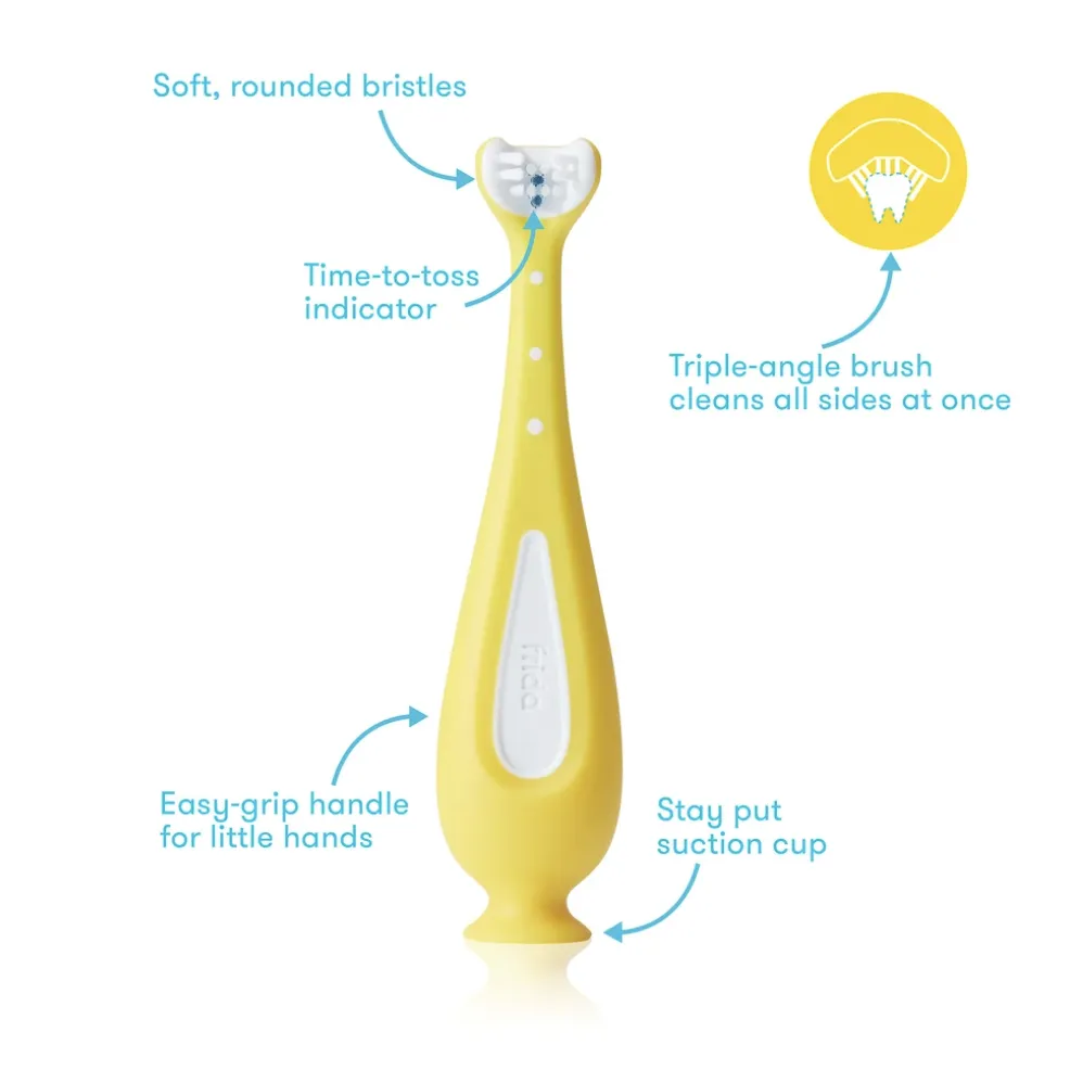 FridaBaby Grow-With-Me Training Toothbrush Set