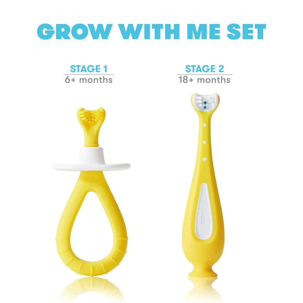 FridaBaby - Grow-With-Me Training Toothbrush Set