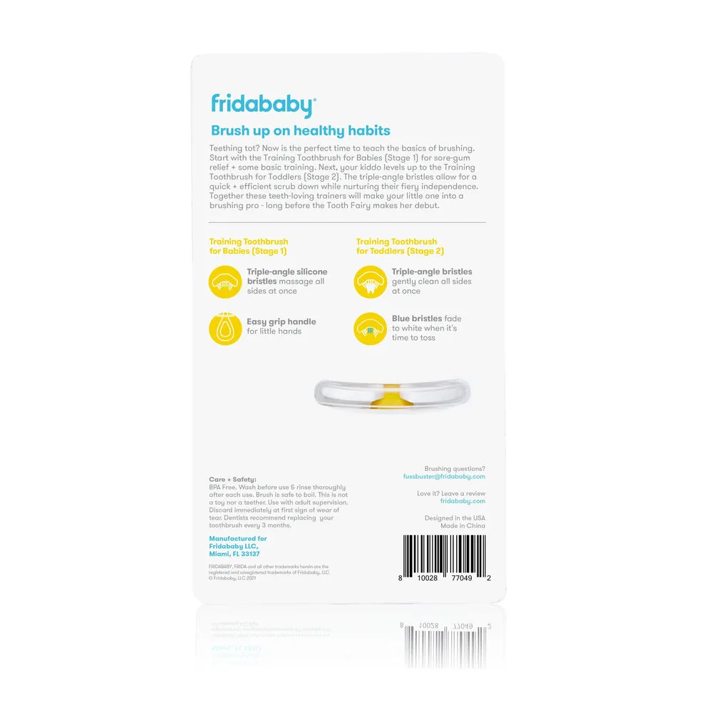FridaBaby - Grow-With-Me Training Toothbrush Set