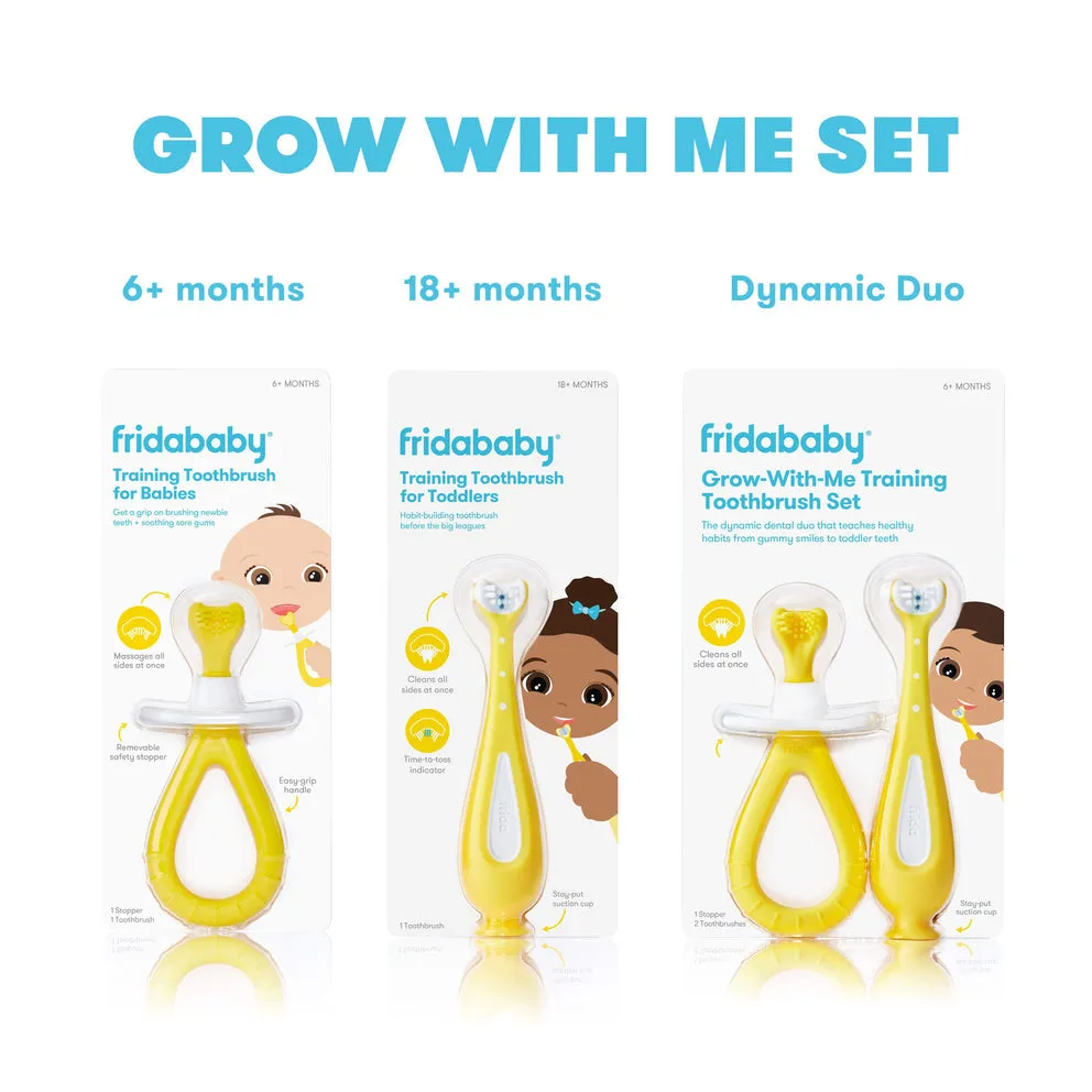 FridaBaby - Grow-With-Me Training Toothbrush Set