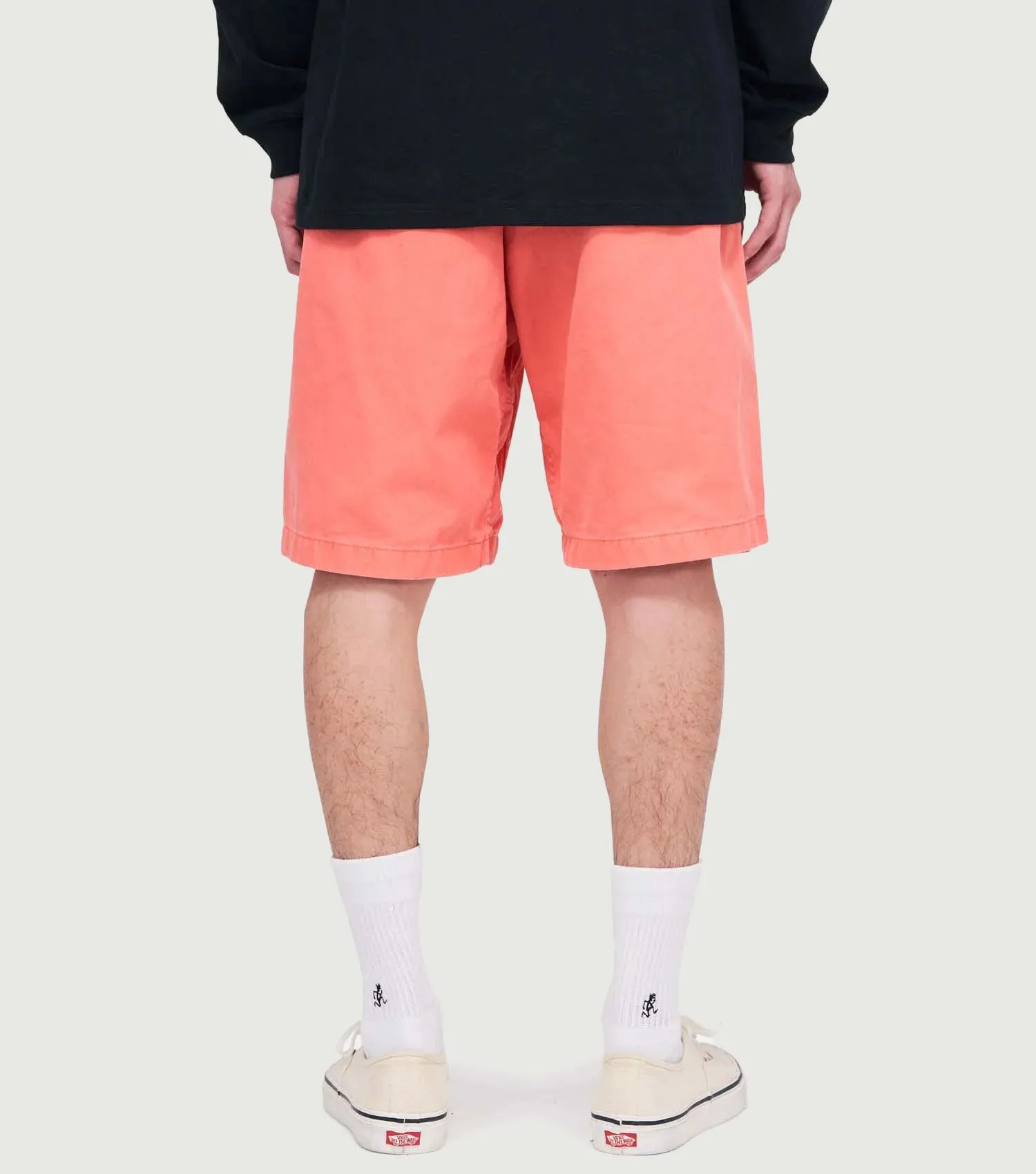 G-Short Pigment Dyed Deep Coral Pigment