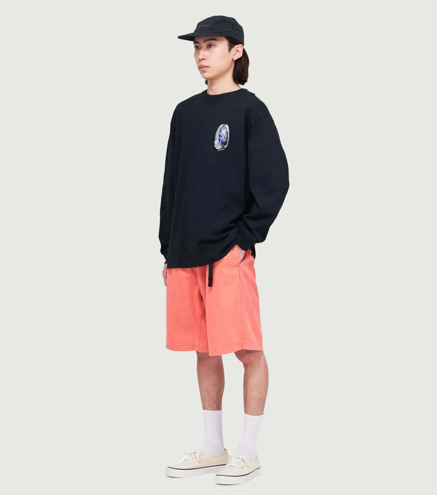 G-Short Pigment Dyed Deep Coral Pigment