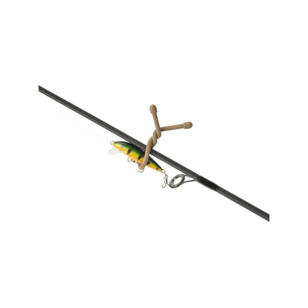GEAR TIE REUSABLE RUBBER TWIST TIE(TM) (2pcs), coyote - length 6"