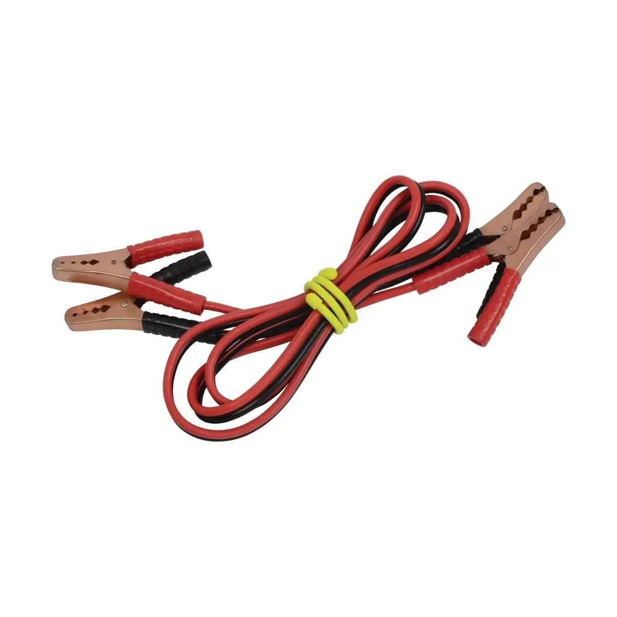 GEAR TIE REUSABLE RUBBER TWIST TIE(TM) (2pcs), Yellow NEON - length 6"