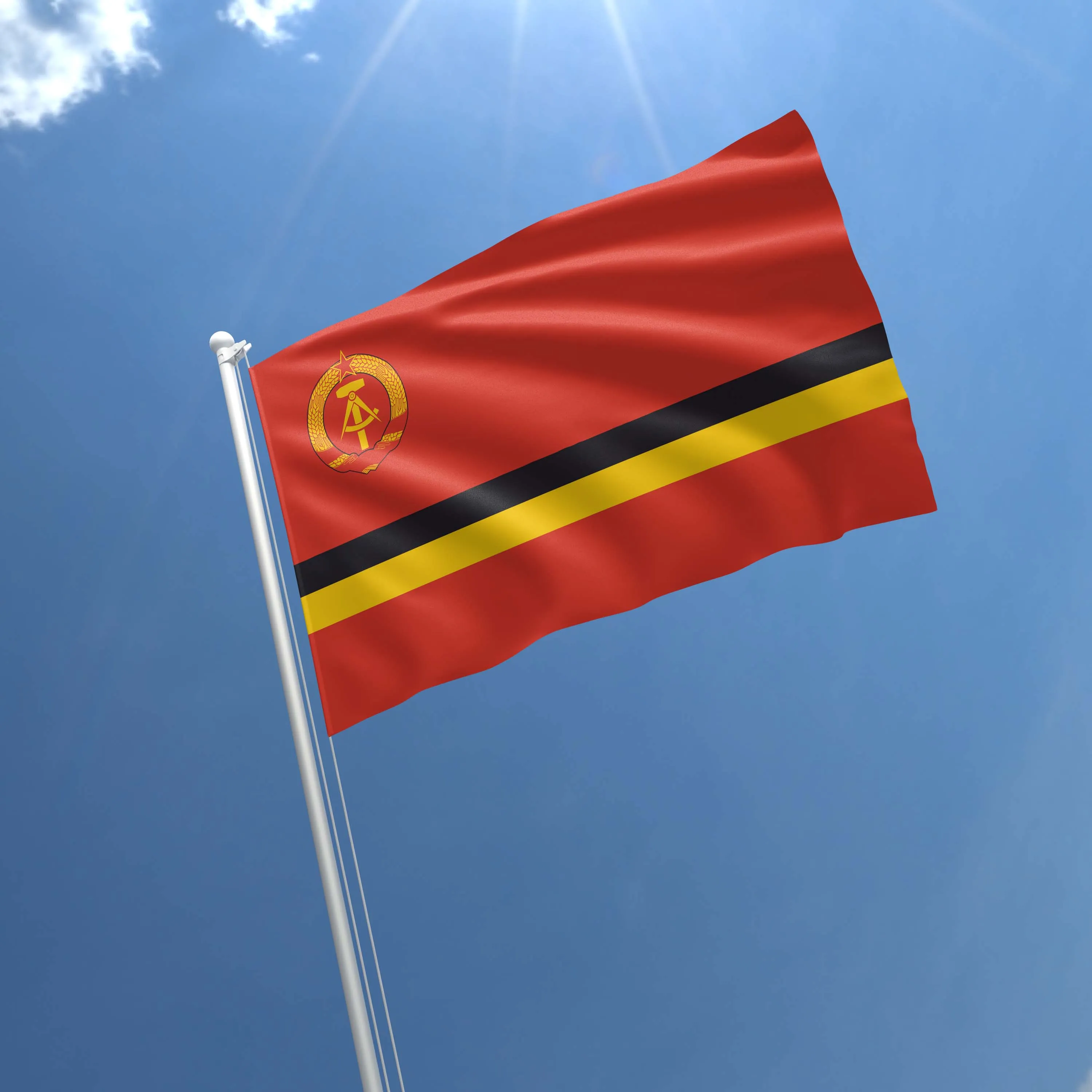 German Soviet Socialist Republic Flag Banner