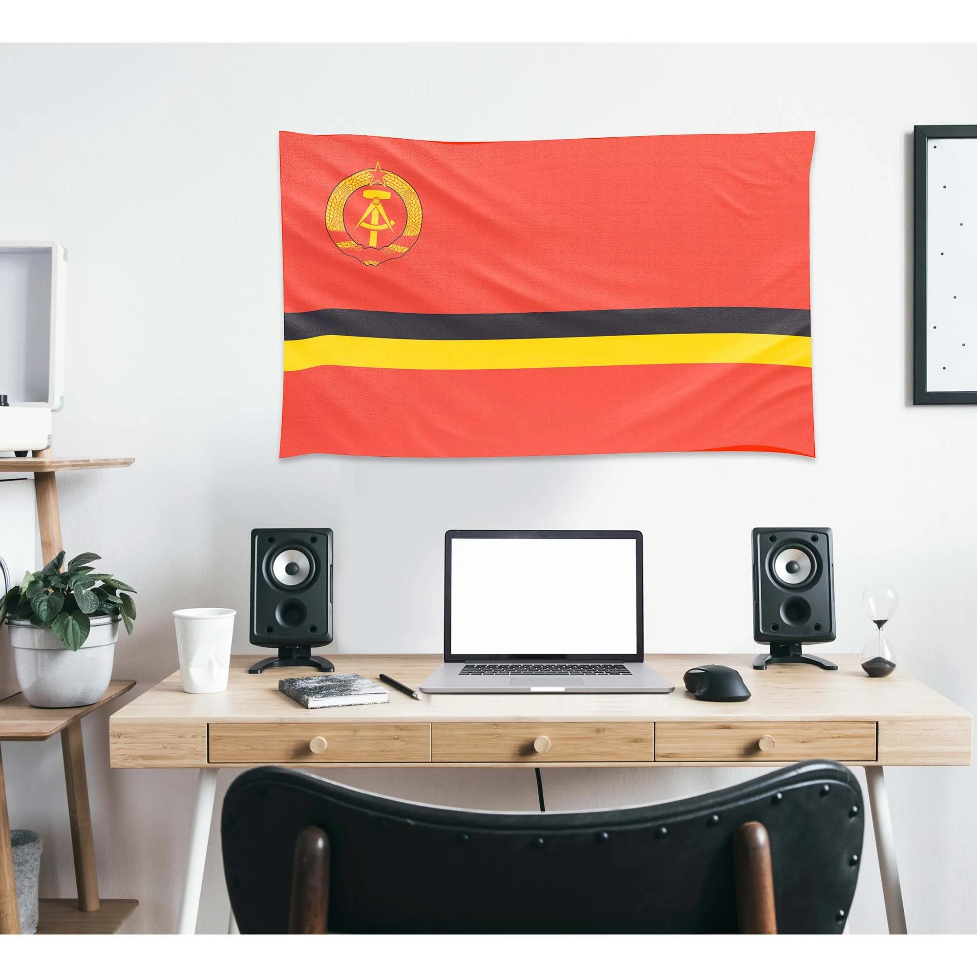 German Soviet Socialist Republic Flag Banner