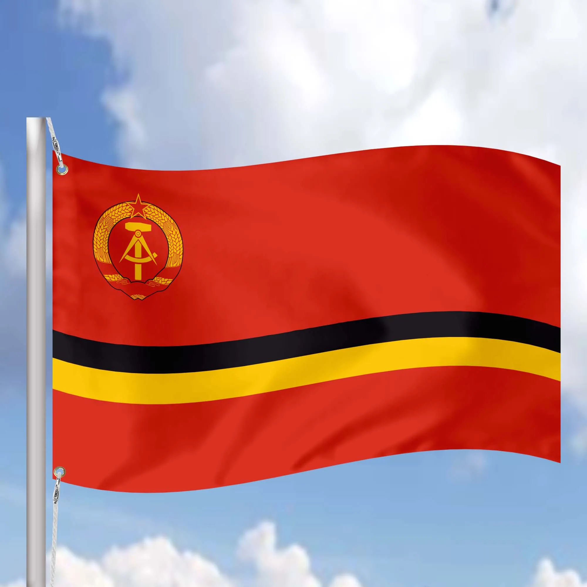 German Soviet Socialist Republic Flag Banner