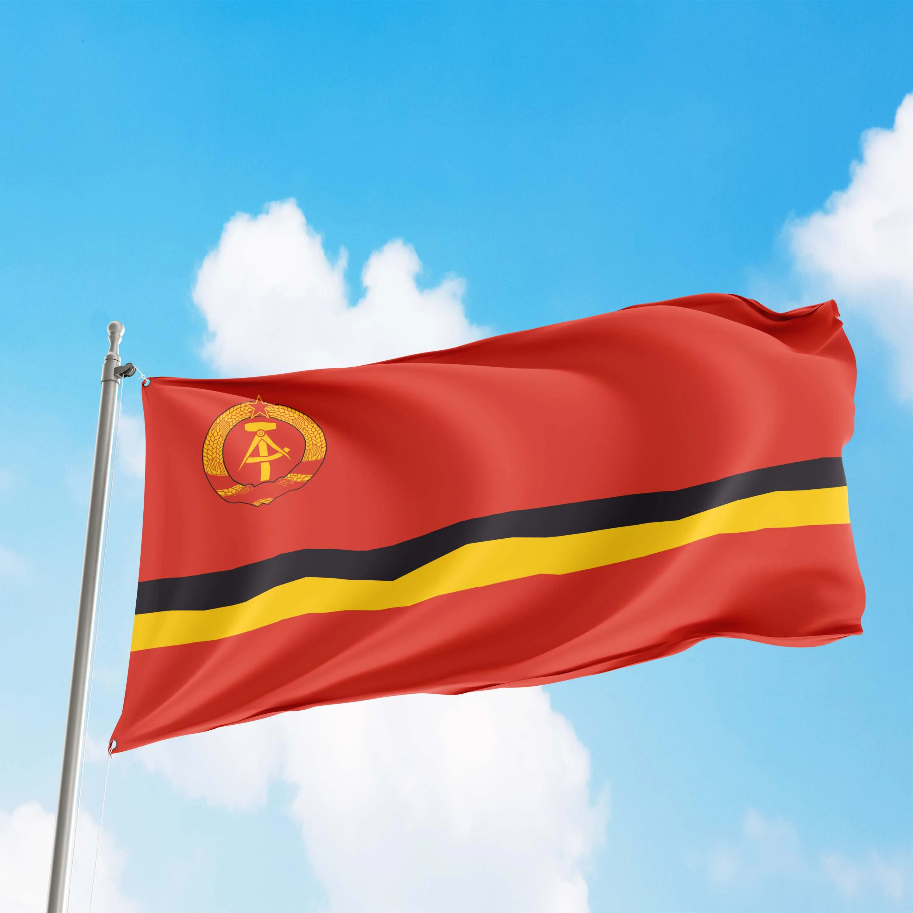 German Soviet Socialist Republic Flag Banner
