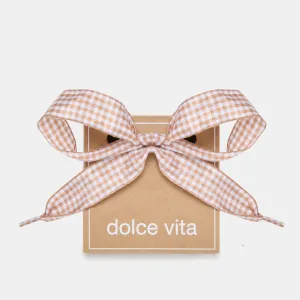 GINGHAM LACE ROSE MULTI