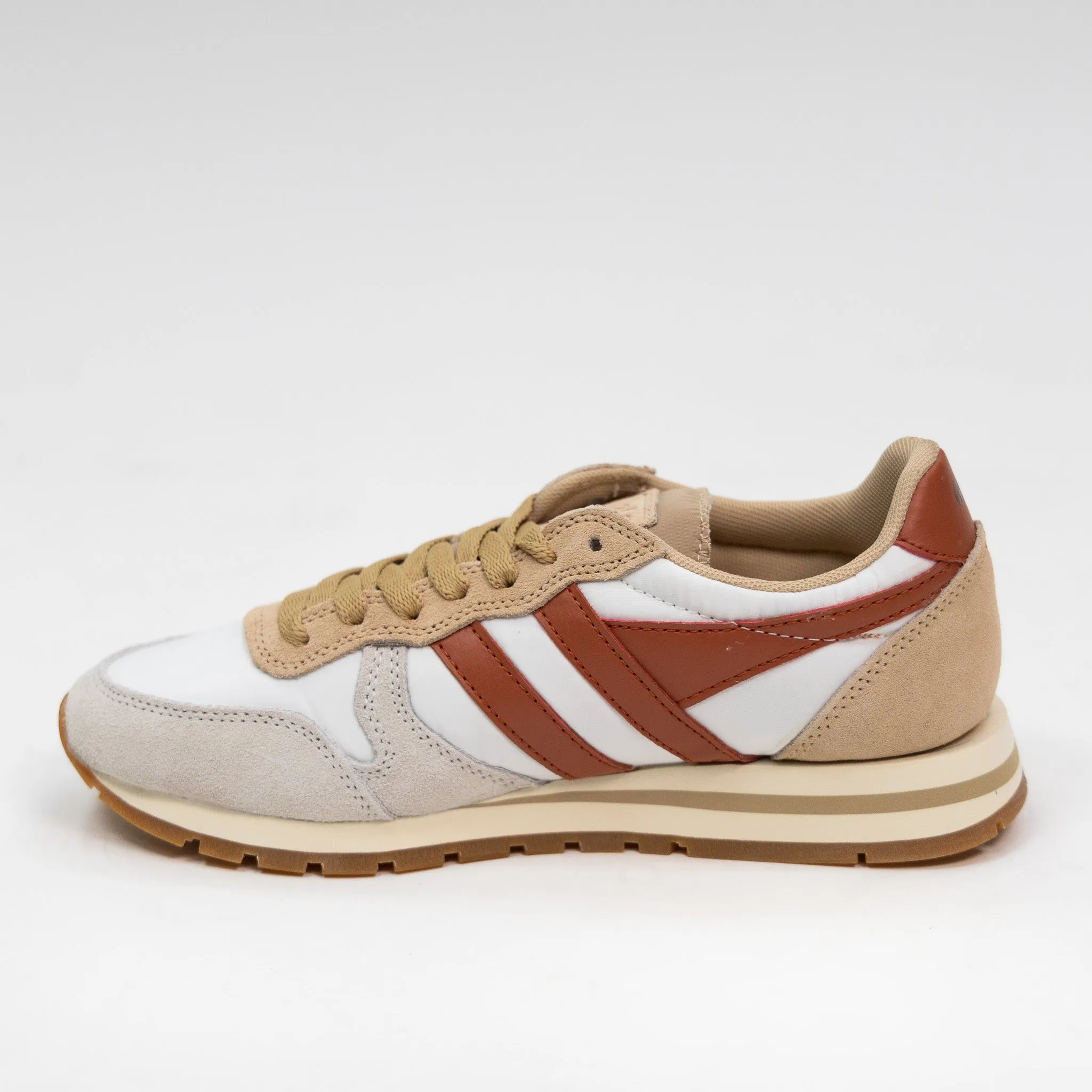 Gola Daytona Chute - Off White/Oat/Orange Spice