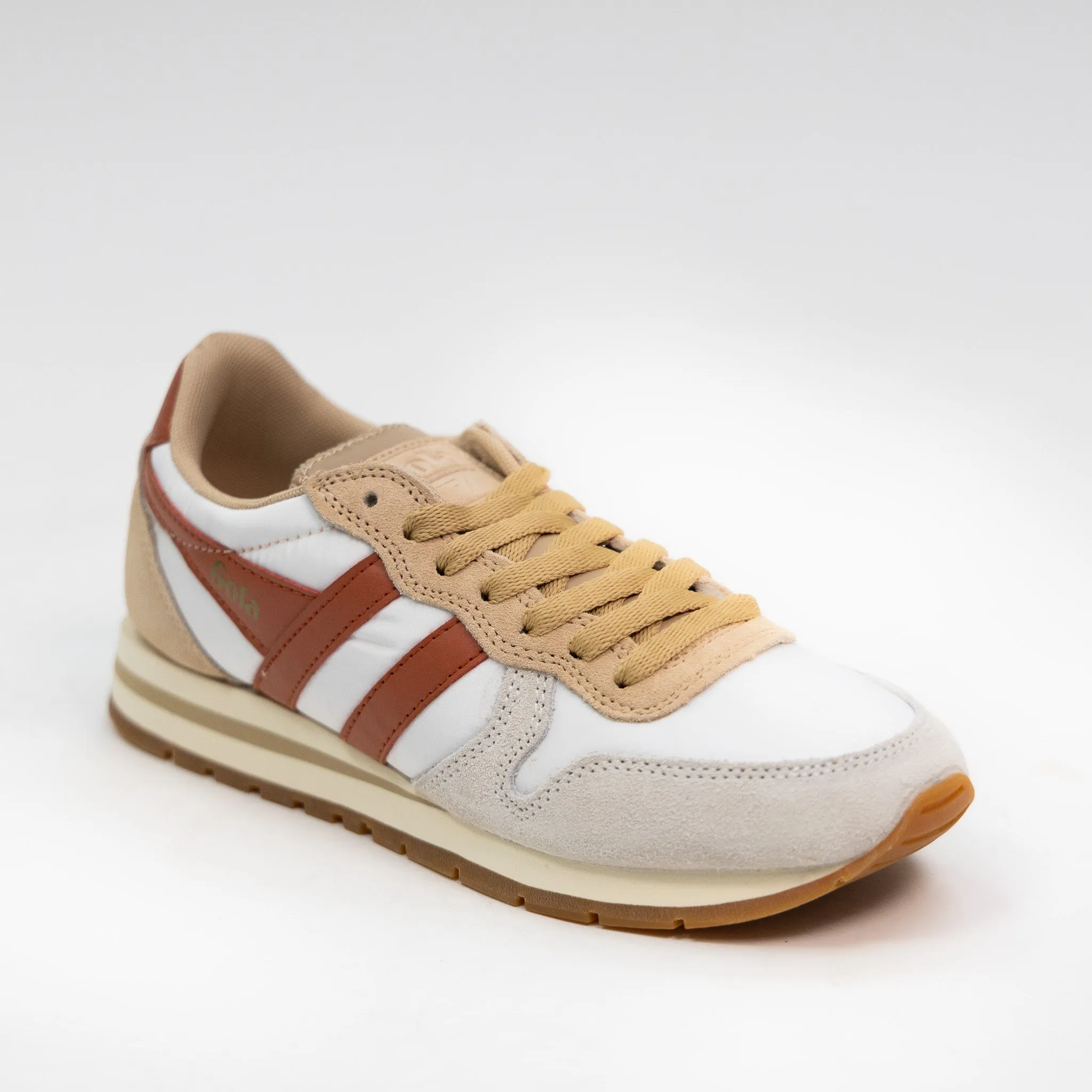 Gola Daytona Chute - Off White/Oat/Orange Spice